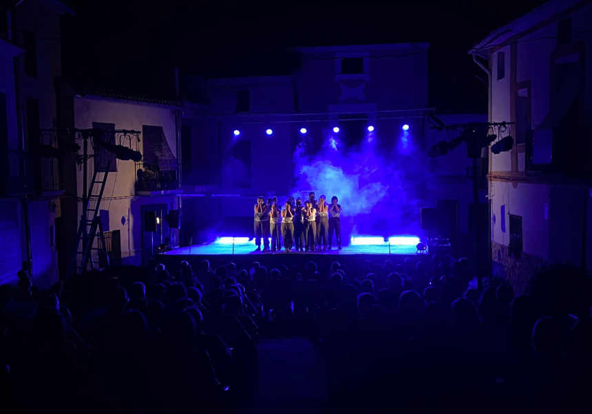 Un moment de l'espectacle a Carrícola